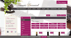 Desktop Screenshot of francisbernard.com